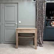 Small restored farmhouse console.