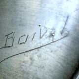 Pewter vase