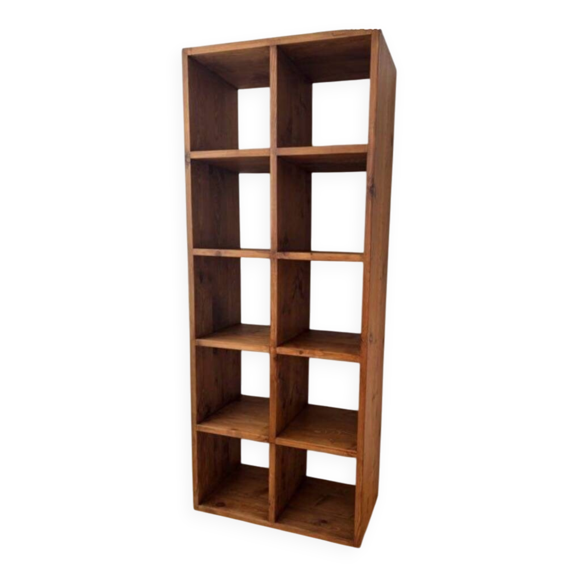 Large bookcase / solid wood shelving unit