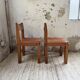 Paire de chaises Pierre Chapo S11