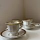 Limoges porcelain coffee service by Baynaud & Cie