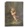 oil on panel, Red Riding Hood, unsigned, quite old-fashioned