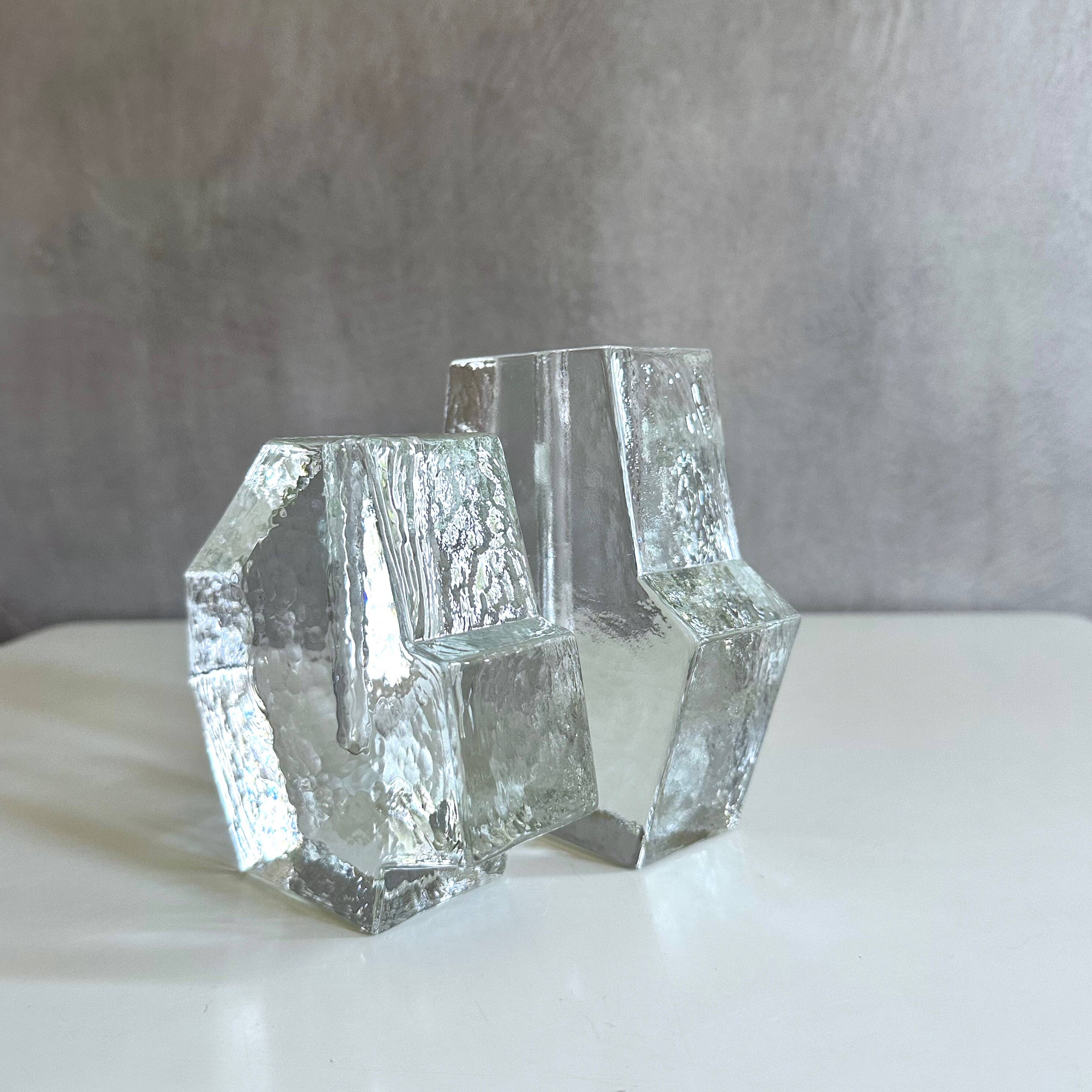 Brutalist Solifleur Vases by Peill & Putzler, 1970s, set of 2