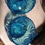 Service with blue absynte colbat Napoleon III