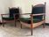 Pair of vintage Scandinavian armchairs from the 60s