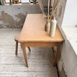 Oak veneer desk 1950