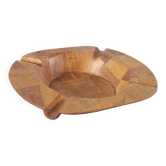Vintage wooden inlaid ashtray or pocket tray – Design