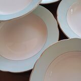 6 soup plates “Henri” Sarreguemines & Digoin