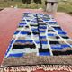 Beni Ouarain rug 300x130 cm – Handmade piece in thick wool,