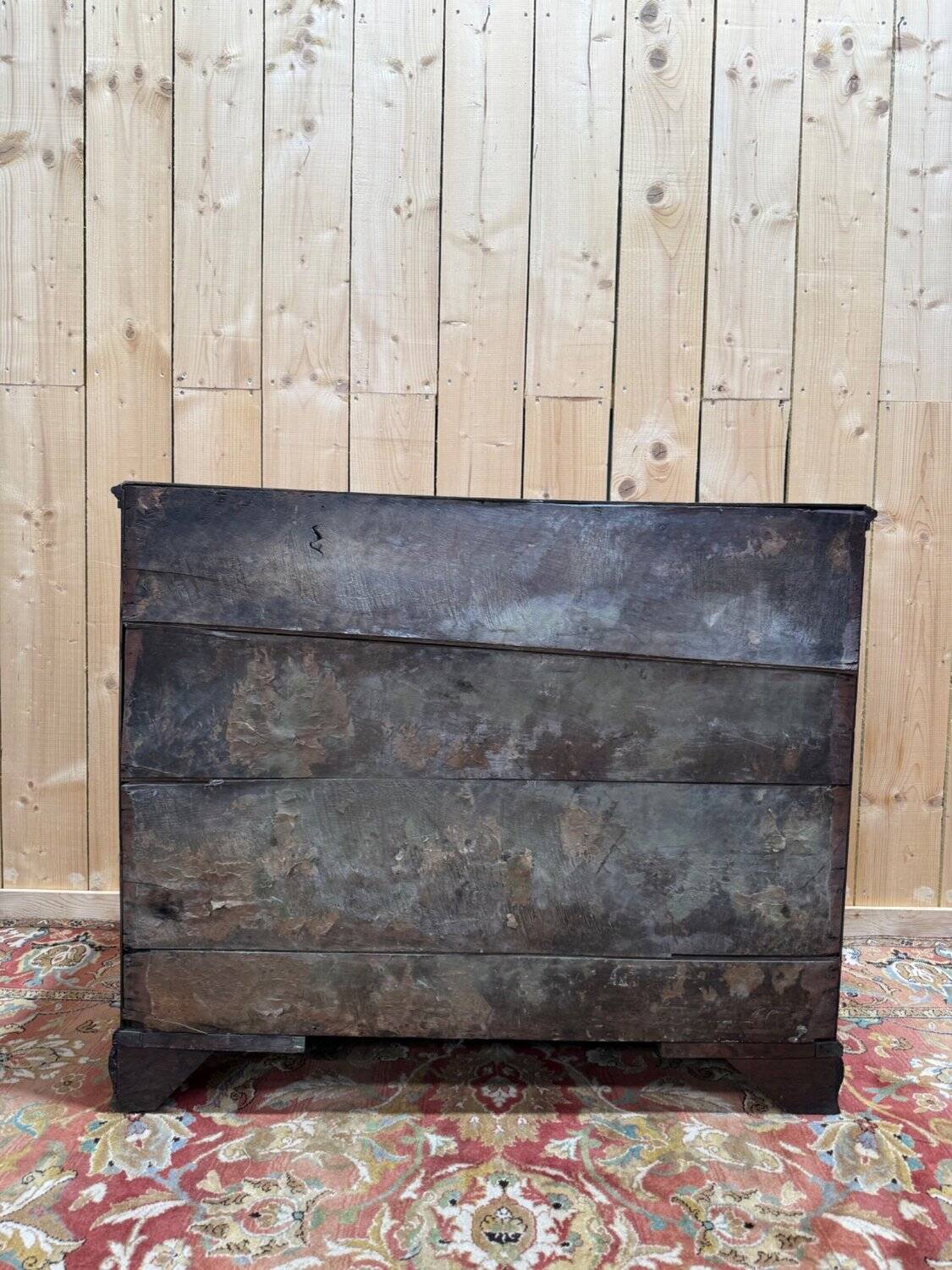 Commode à tiroirs – Époque georgienne – Chêne massif – Quincaillerie laiton