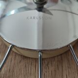 Clock karlsson spider chrome