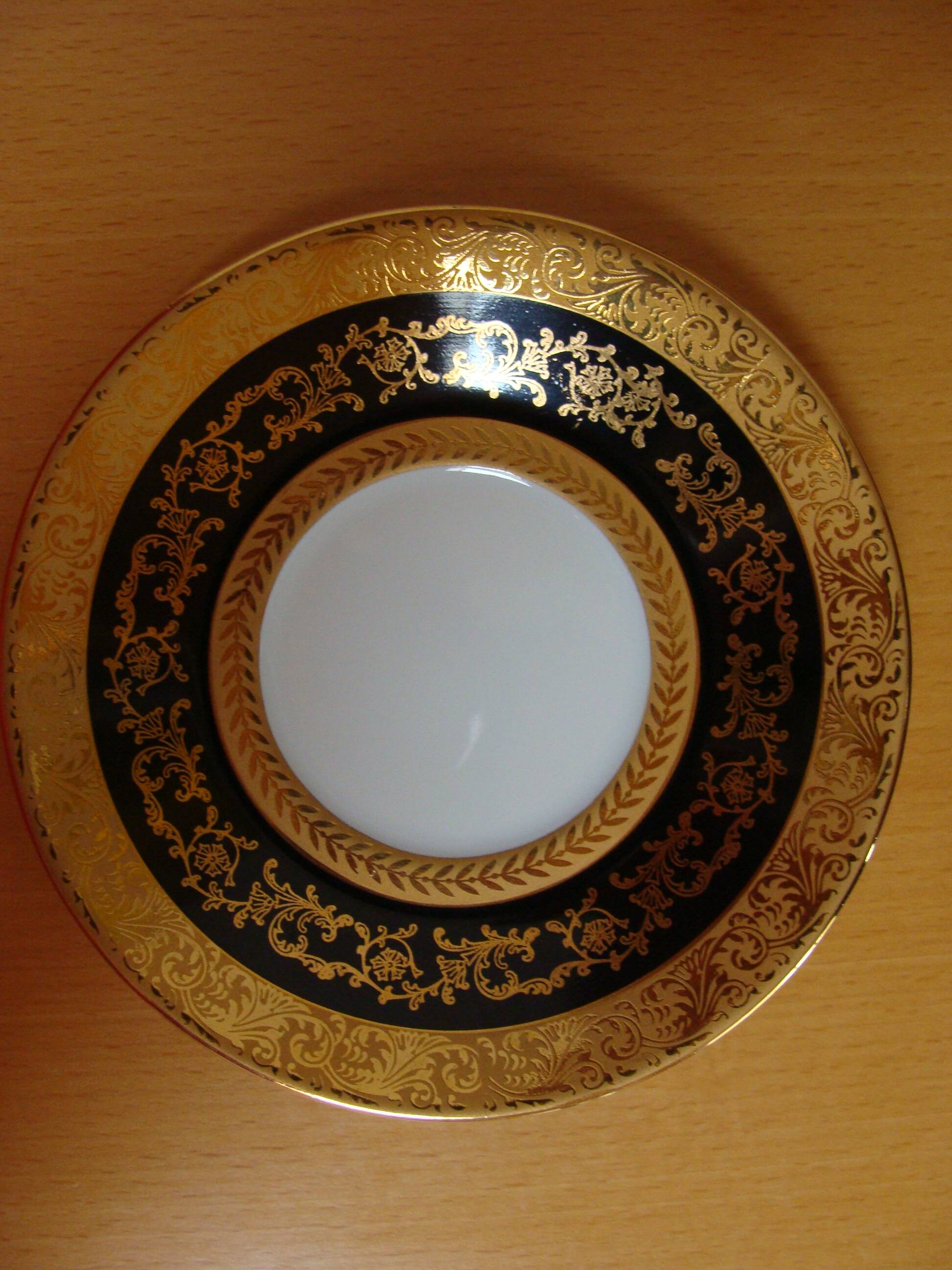 Limoges / Napoleon III cup and saucer