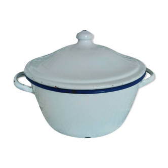 Enamel tureen