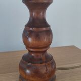 Vintage Japanese straw lamp