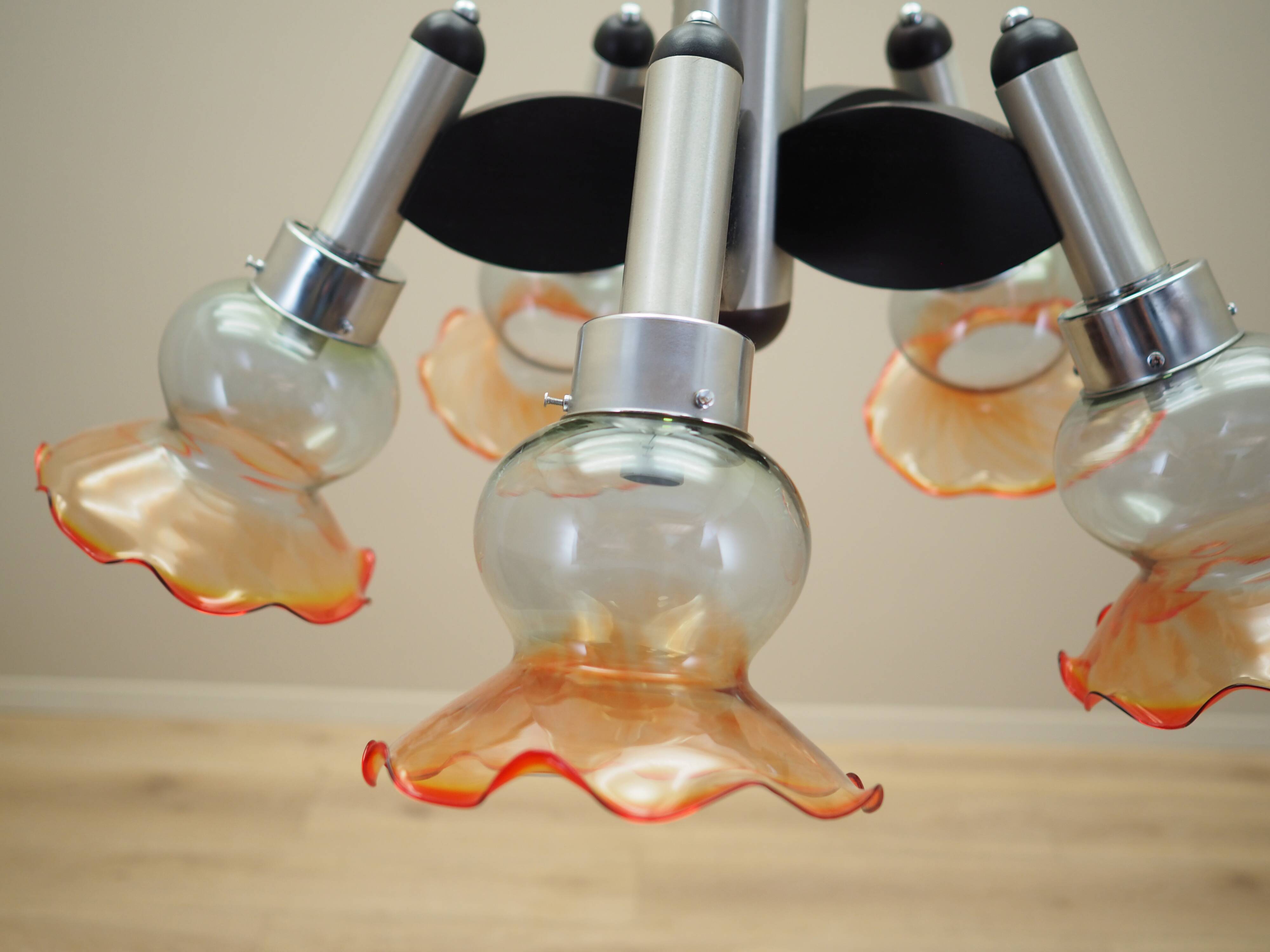 Chandelier, Italian design, 1970s, production: Italy