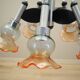 Chandelier, Italian design, 1970s, production: Italy