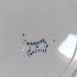 Flat plates ironstone Lunéville K&G