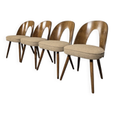 Chaises de salle à manger d'Antonin Suman, années 1960, ensemble de 4