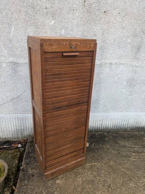 Filing cabinet, curtain furniture