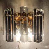 "Kinkeldey" crystal wall light. Germany, 1970s.