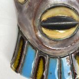 Masque africain en céramique