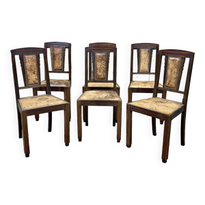 Série de 6 chaises Art