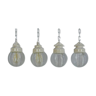 4 Vintage lamps from the Soviet Union