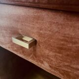 Velvet dressing table from the 70s