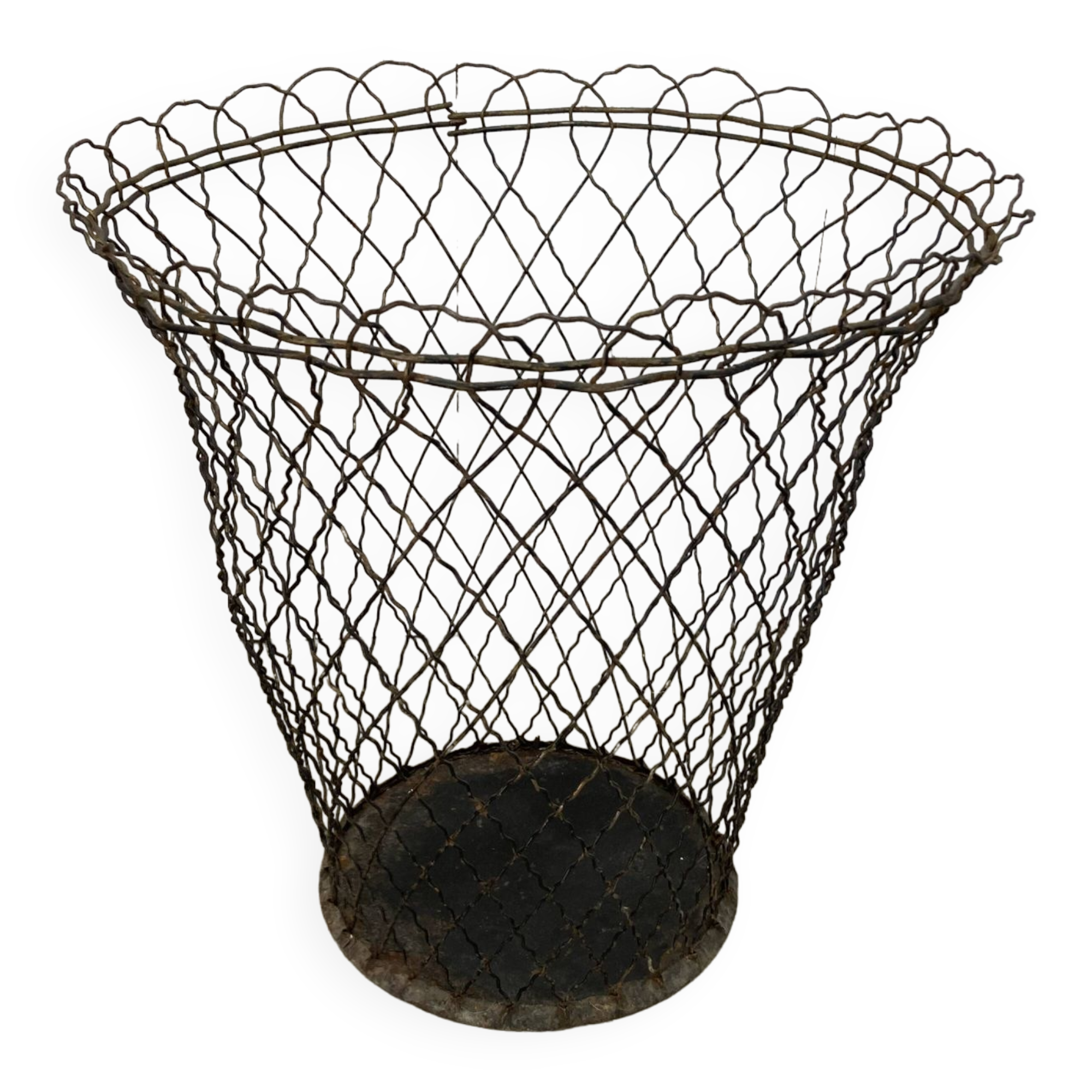 Vintage waste paper basket