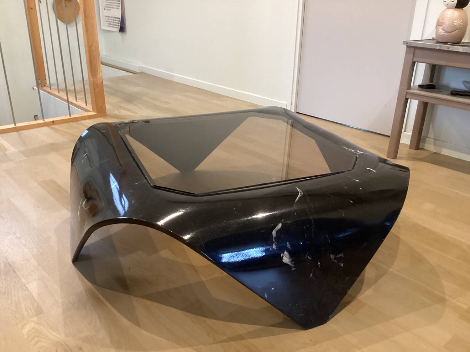 Carbon fiber coffee table
