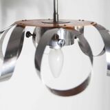 Murano glass globe pendant light, Maazzega edition, Italian design