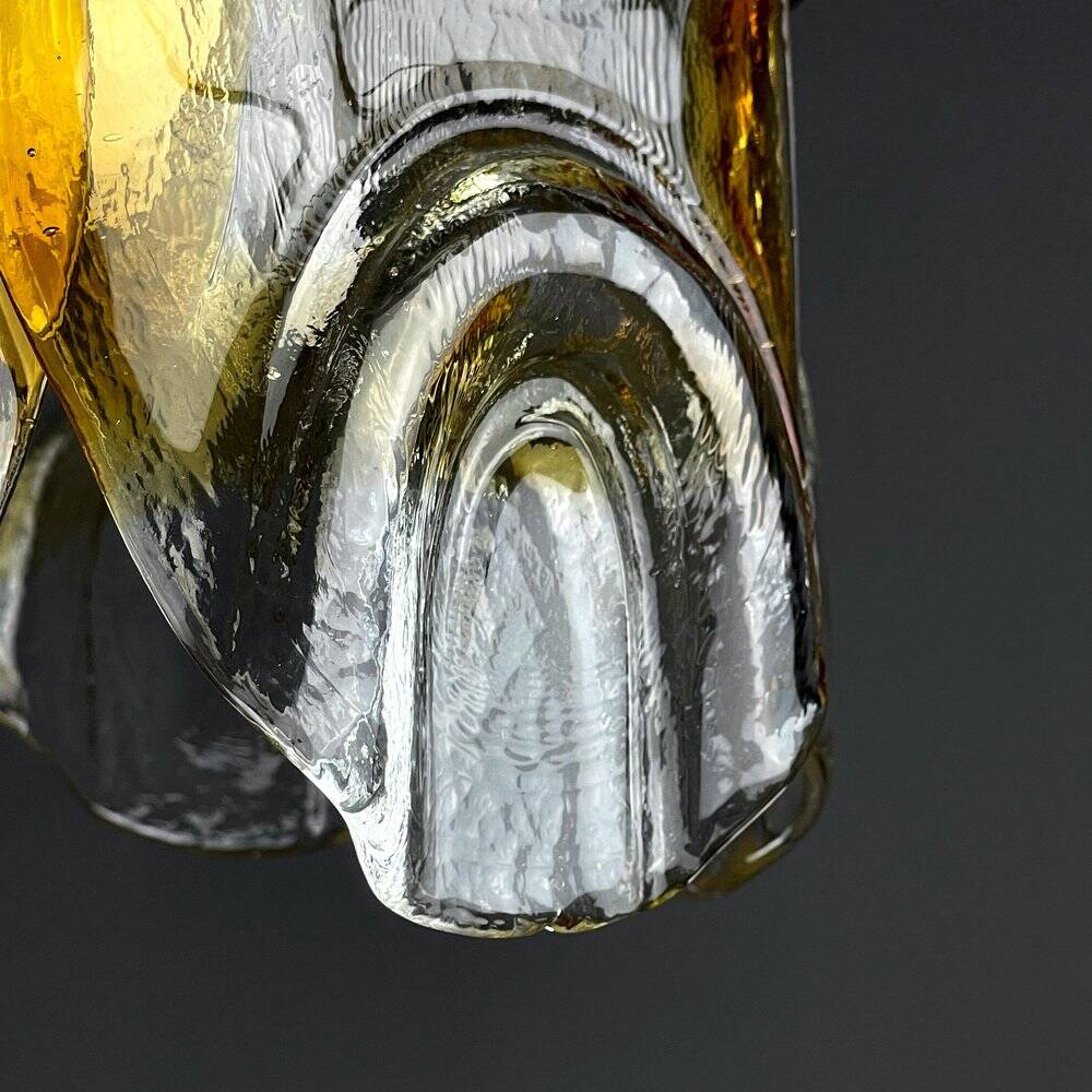 Murano glass chandelier by Mazzega, Italy, 1960s