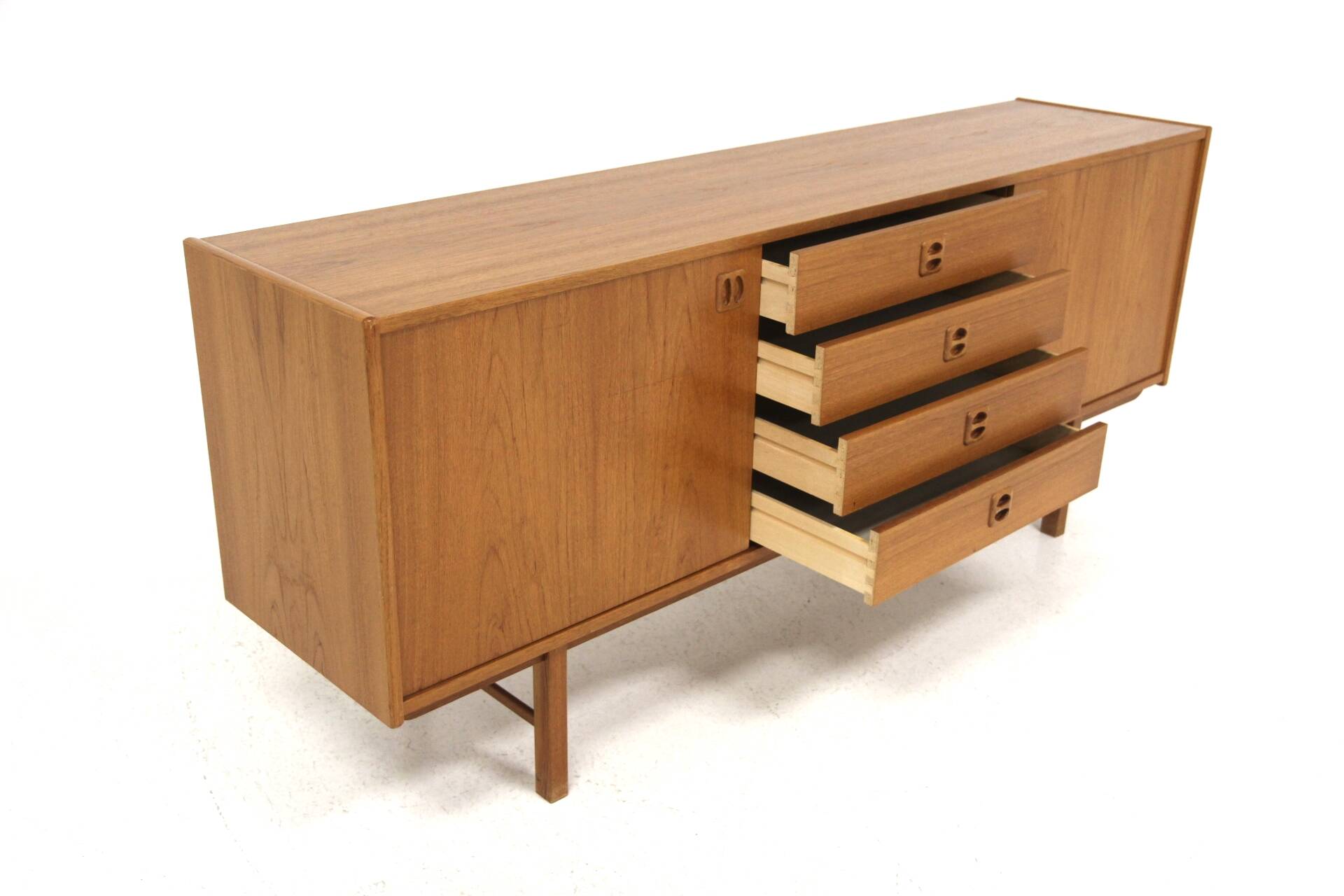 Scandinavian teak sideboard "Korsör", Möbel-Ikea, Sweden, 1960