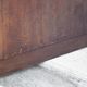 Art deco desk, oak minister's office, large 2-box desk, drawer desk, 40's