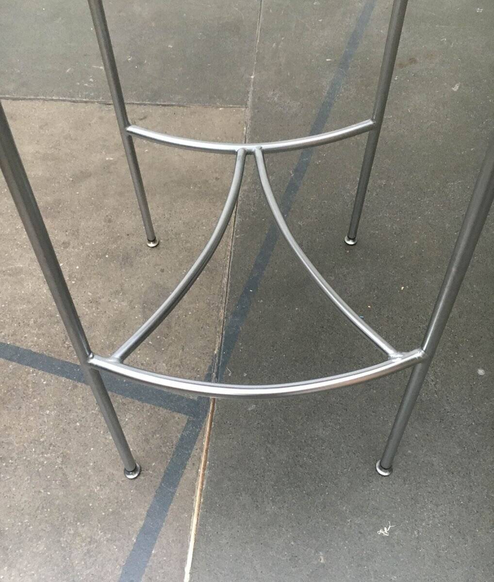 Trinidad stools and table by Nanna Ditzel for Fredericia, 1990s, set of 4.