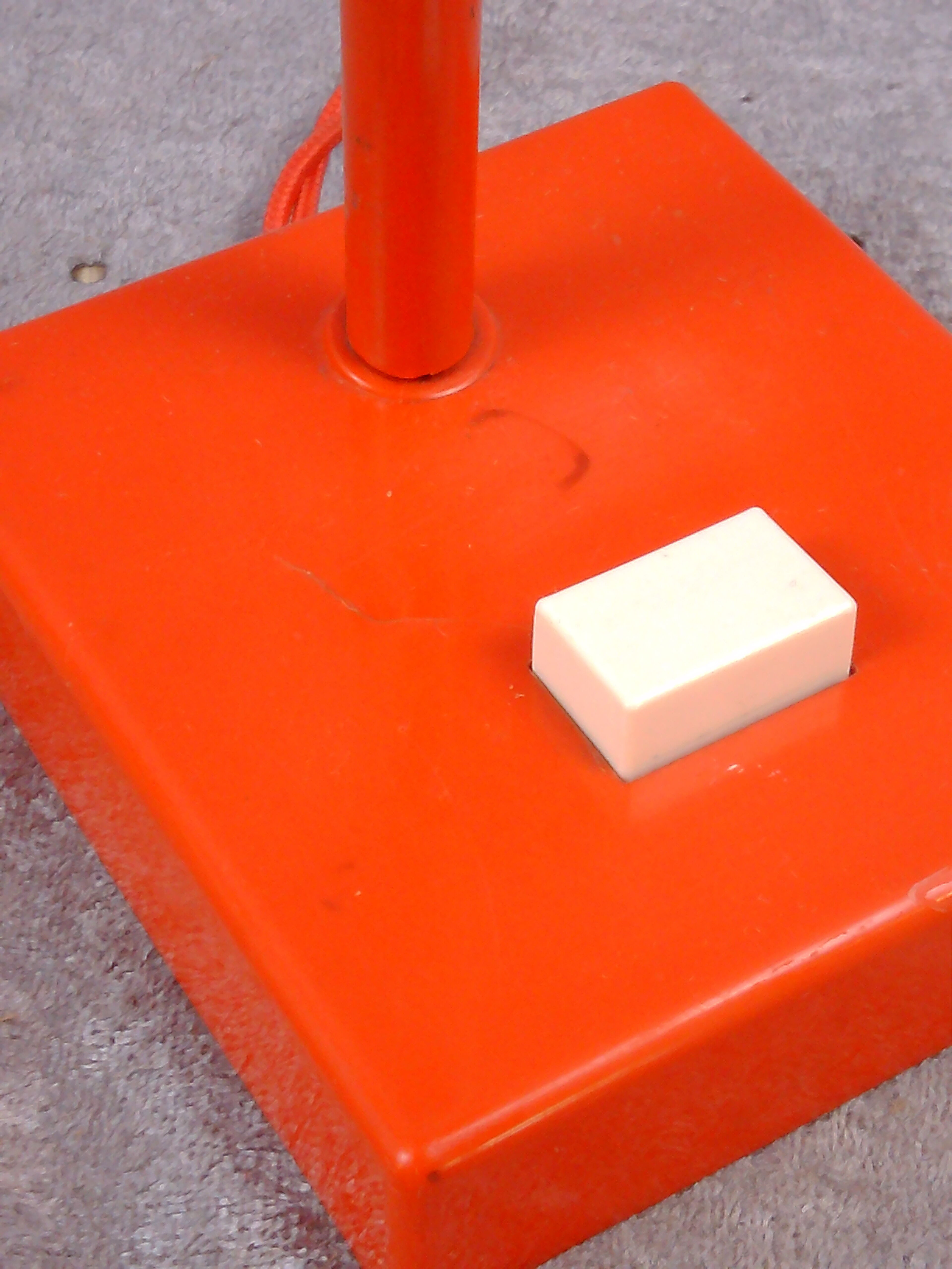 Kuben desklamp by Björn Svensson for Elidus, Sweden. 1970’s