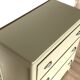 Commode vintage couleur crème d'artichaud