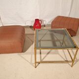 Pair of vintage ottomans