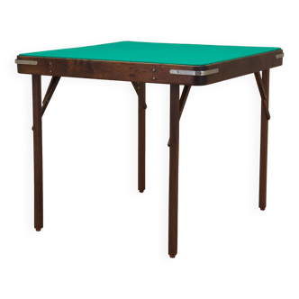 Table à cartes, design danois, années 1960, production : Danemark