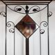 Wardrobe Coat rack art Deco wrought iron 1930