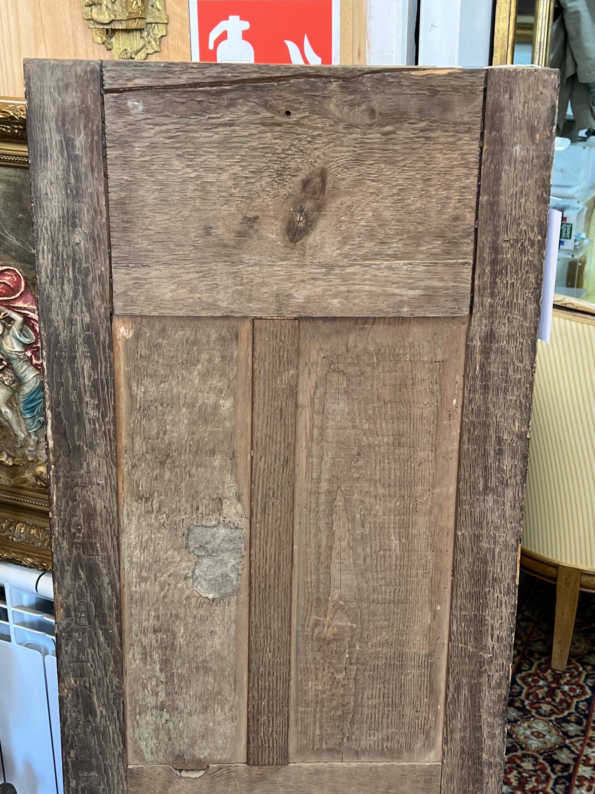 19th century re-engraved mirror