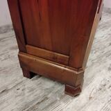 Louis Philippe bookcase in walnut