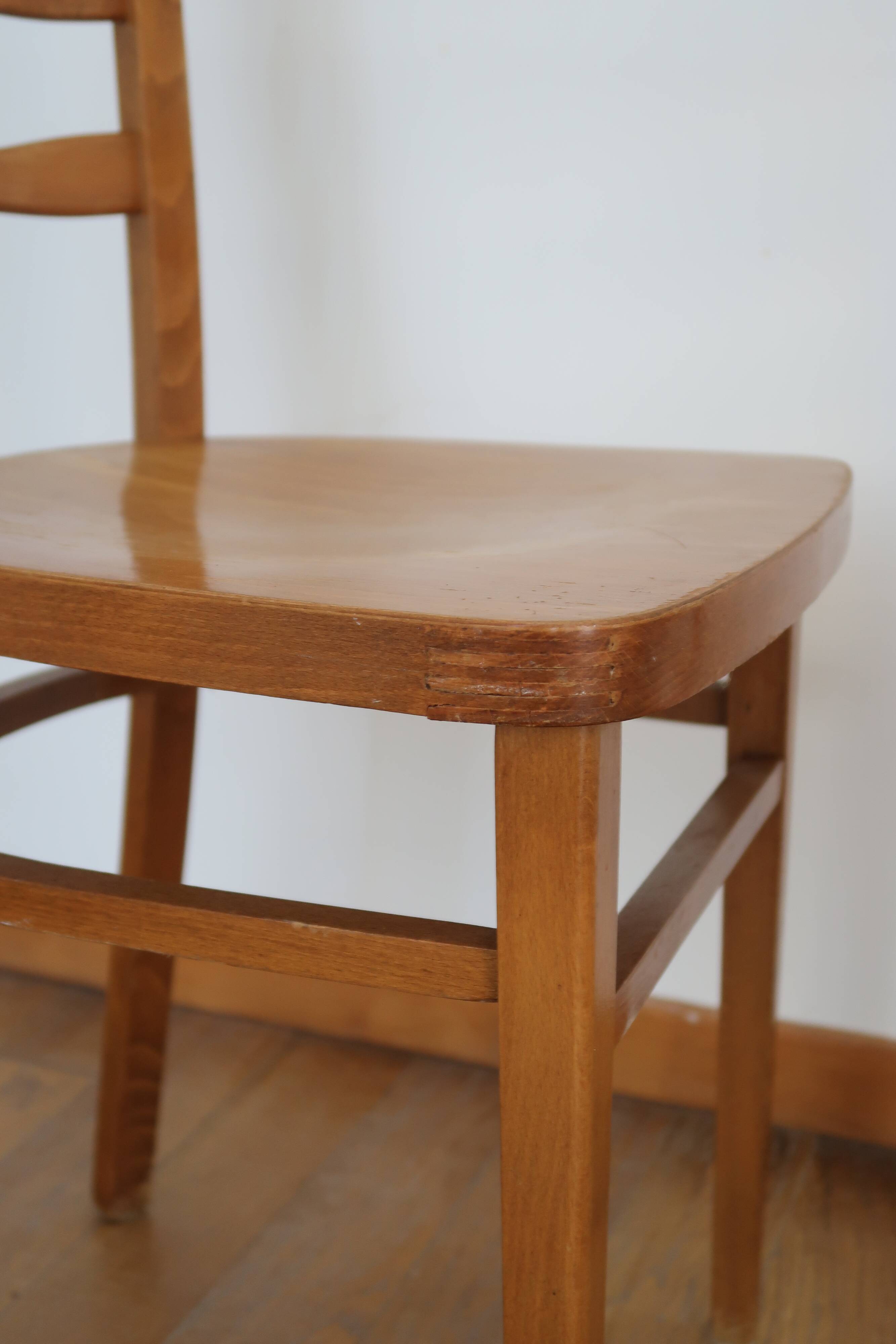 Paire de chaises bistrot scandinaves