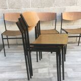 ♻️ Set of 6 chairs designed by designer Gijs van der sluis.