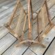 Porte-revues rotin vintage