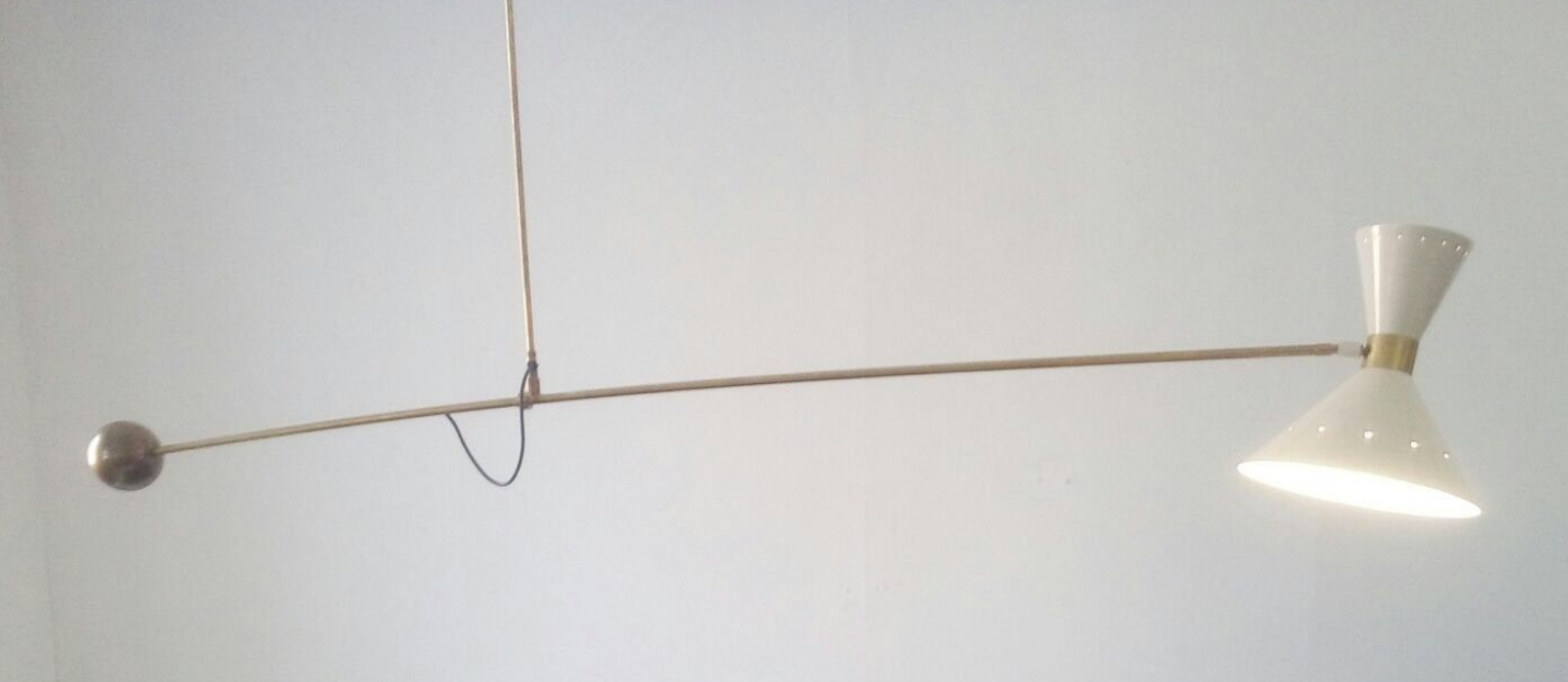 Italian suspension in the style of the 50's