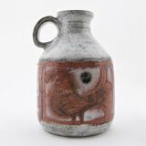 Pitcher in chamotte earthenware, by Jacques Pouchain, Dieulefit, circa 50