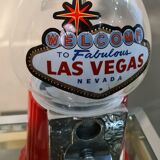 red candy dispenser las vegas 28x15 with its original packaging