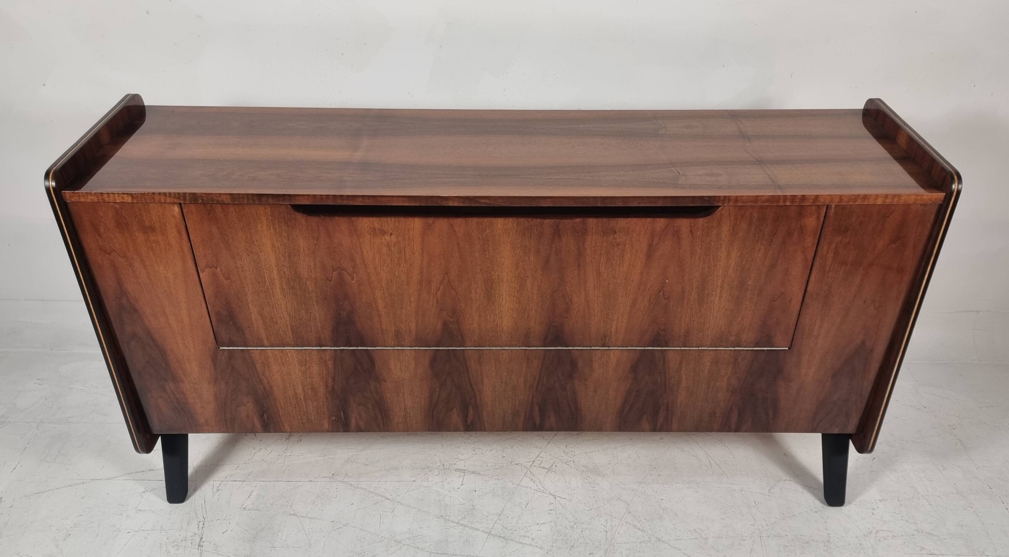 Commode vintage en noyer, 1970