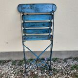 Folding brasserie chair